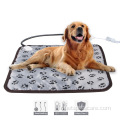 Tapis de nourriture pour animaux de compagnie absorbant le caoutchouc